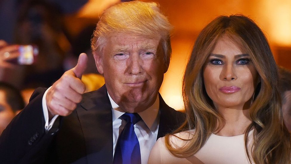 Trump and Melania