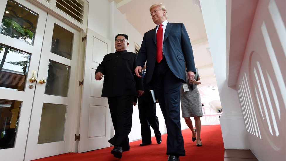 Trump and Kim