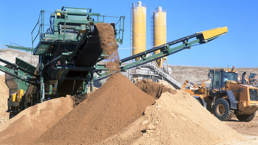 Sand extraction