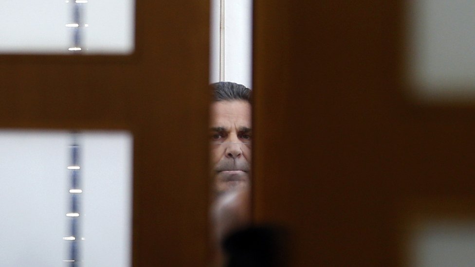 Gonen Segev in court on 5 July 2018