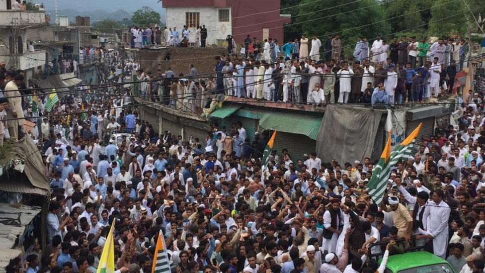 پاکستان کے زیر انتظام کشمیر میں احتجاج