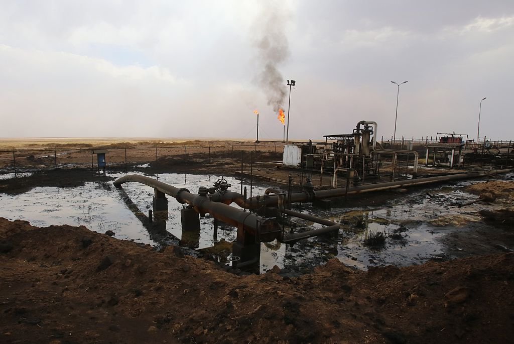 oil field in Syria's northerneastern Hasakeh province