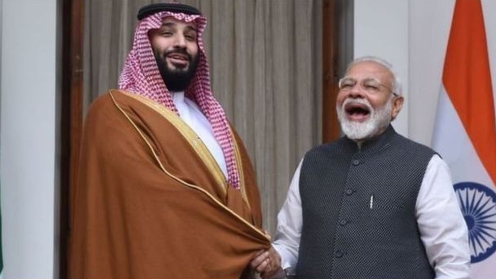 سعودی عرب، انڈیا، نریندرا مودی، محمد بن سلمان،