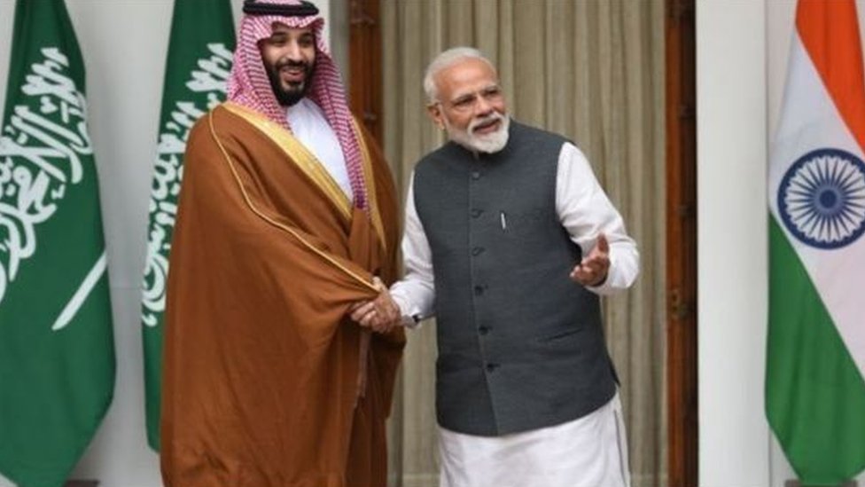 سعودی عرب، انڈیا، نریندرا مودی، محمد بن سلمان،