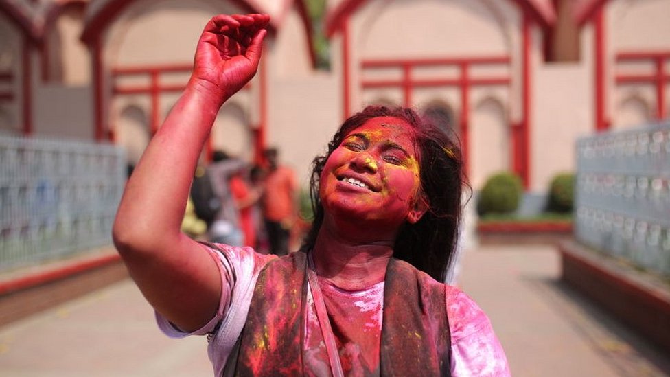 Dhaka Holi celebration