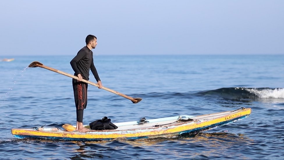 The fishermen struggle to make a living under the land, sea and air blockade, which is enforced by Israel and Egypt for security reasons