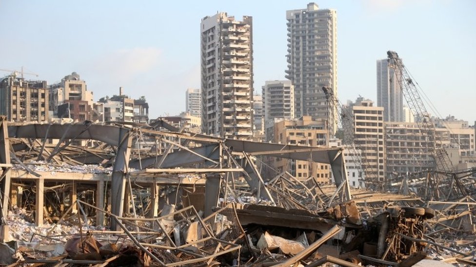 Beirut after the explosion