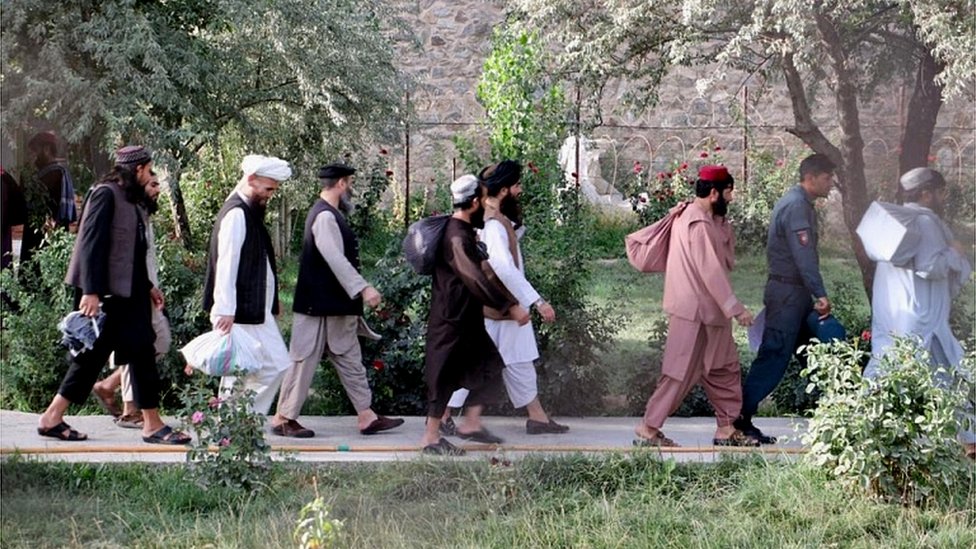 طالبان قیدی