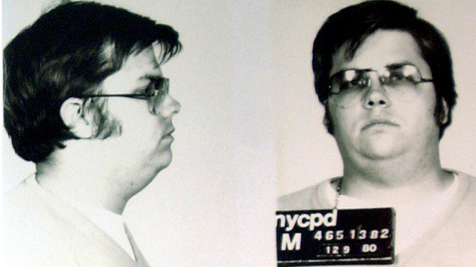 A mug-shot of Mark David Chapman, following his arrest for the murder of John Lennon