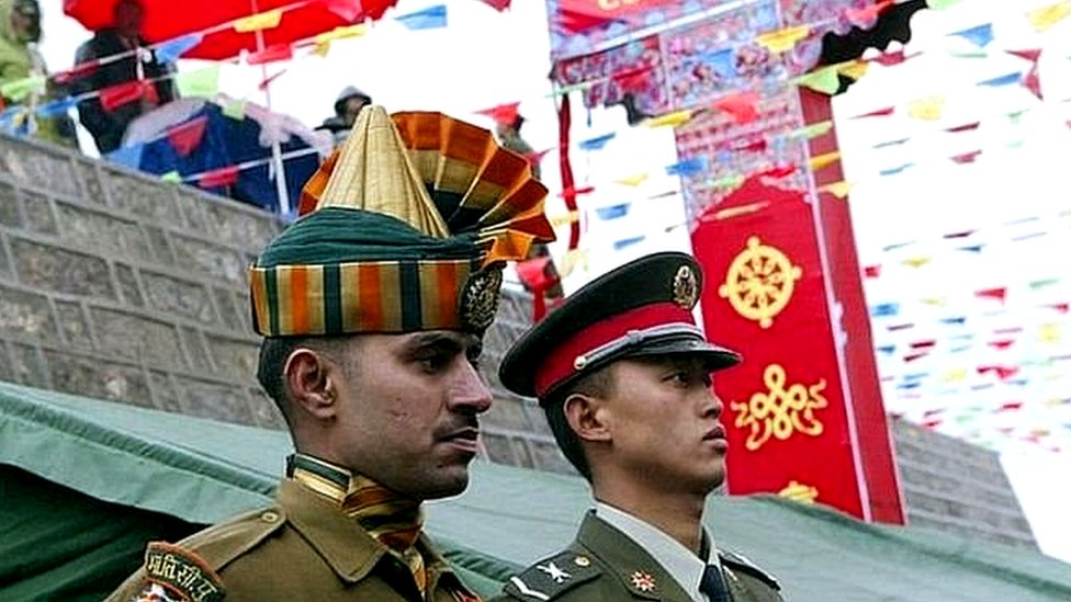 چین انڈیا، فوجی