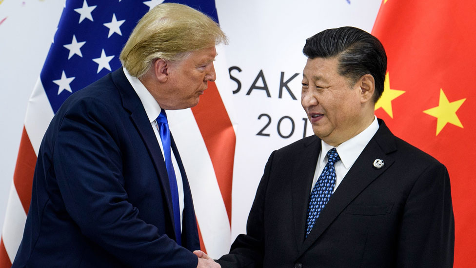 US President Donald Trump and Chinese President Xi Jinping