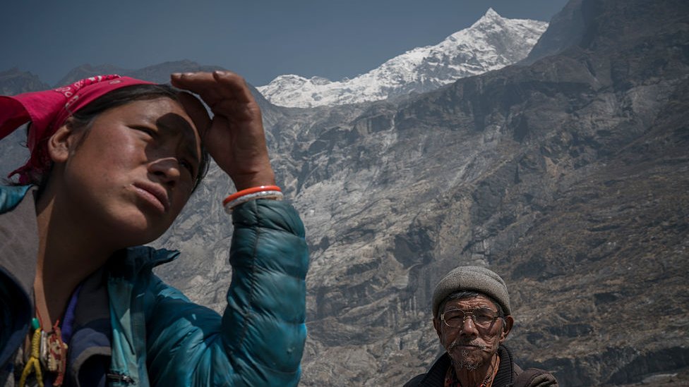 Locals in Lantang valley try to rebuild their villages after the earthquake buried it with avalanche and rockfalls killing hundreds of people