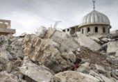 شام کے شہر حلب میں امریکا کا مسجد پر فضائی حملہ، 42 نمازی شہید