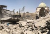 عراقی فوج نے موصل میں النوری مسجد کے احاطے پر دوبارہ قبضہ کر لیا