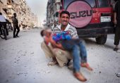 مظلوم شامی بچوں کی ہلاکت پہ احتجاج؛ اقوام متحدہ نے الفاظ کے بغیر اعلان جاری کر دیا