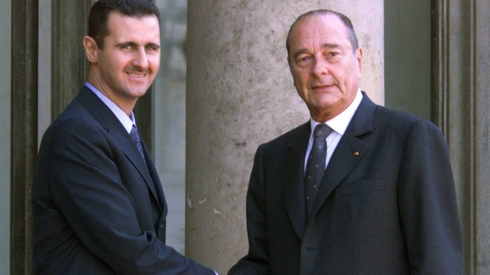 سنہ 2001 میں بشار الاسد نے فرانسیسی صدر یاک شراک سے یہ ایوارڈ وصول کیا تھا