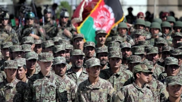 افغان فوج کی تربیت
