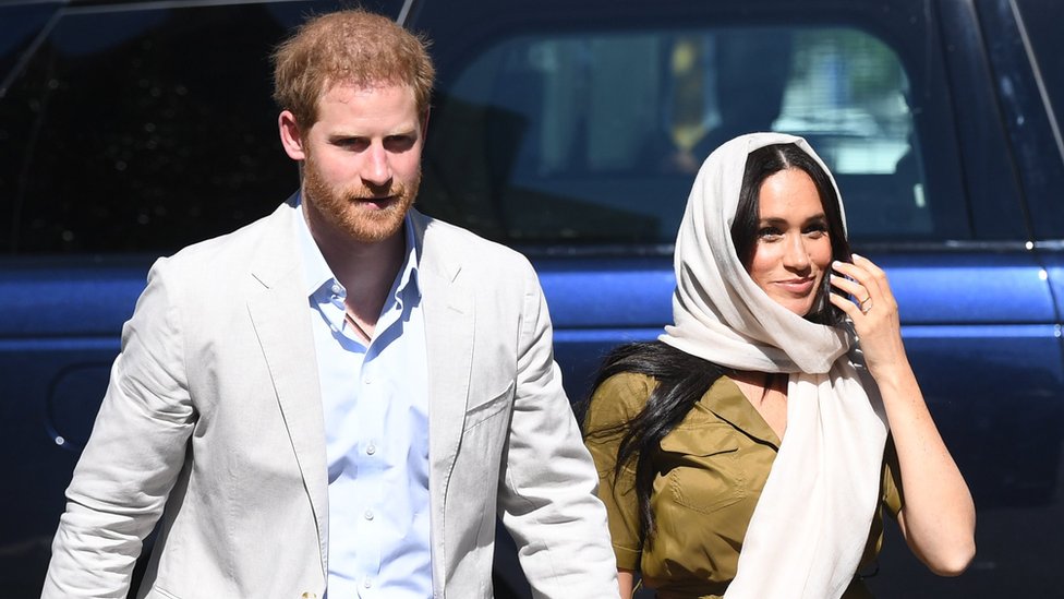 Prince Harry and Meghan in South Africa