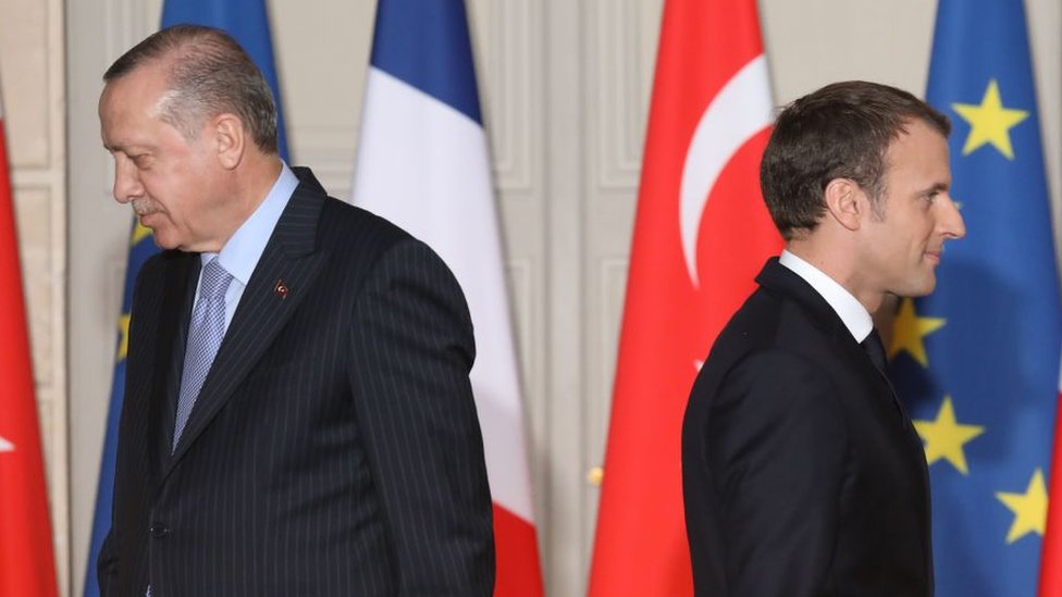 اردوغان، میکخواں، ترکی، فرانس