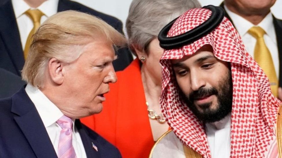 محمد بن سلمان اور ڈونلڈ ٹرمپ