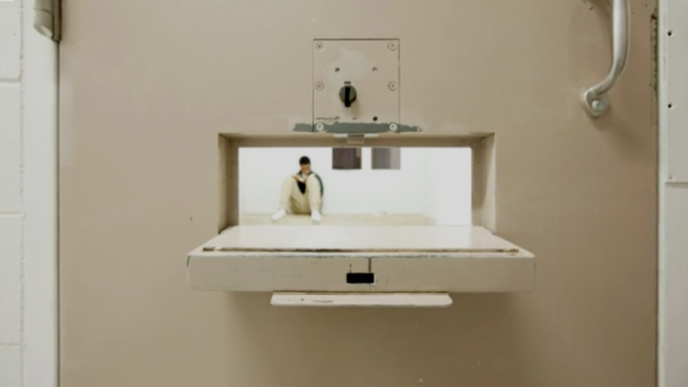 A solitary confinement cell