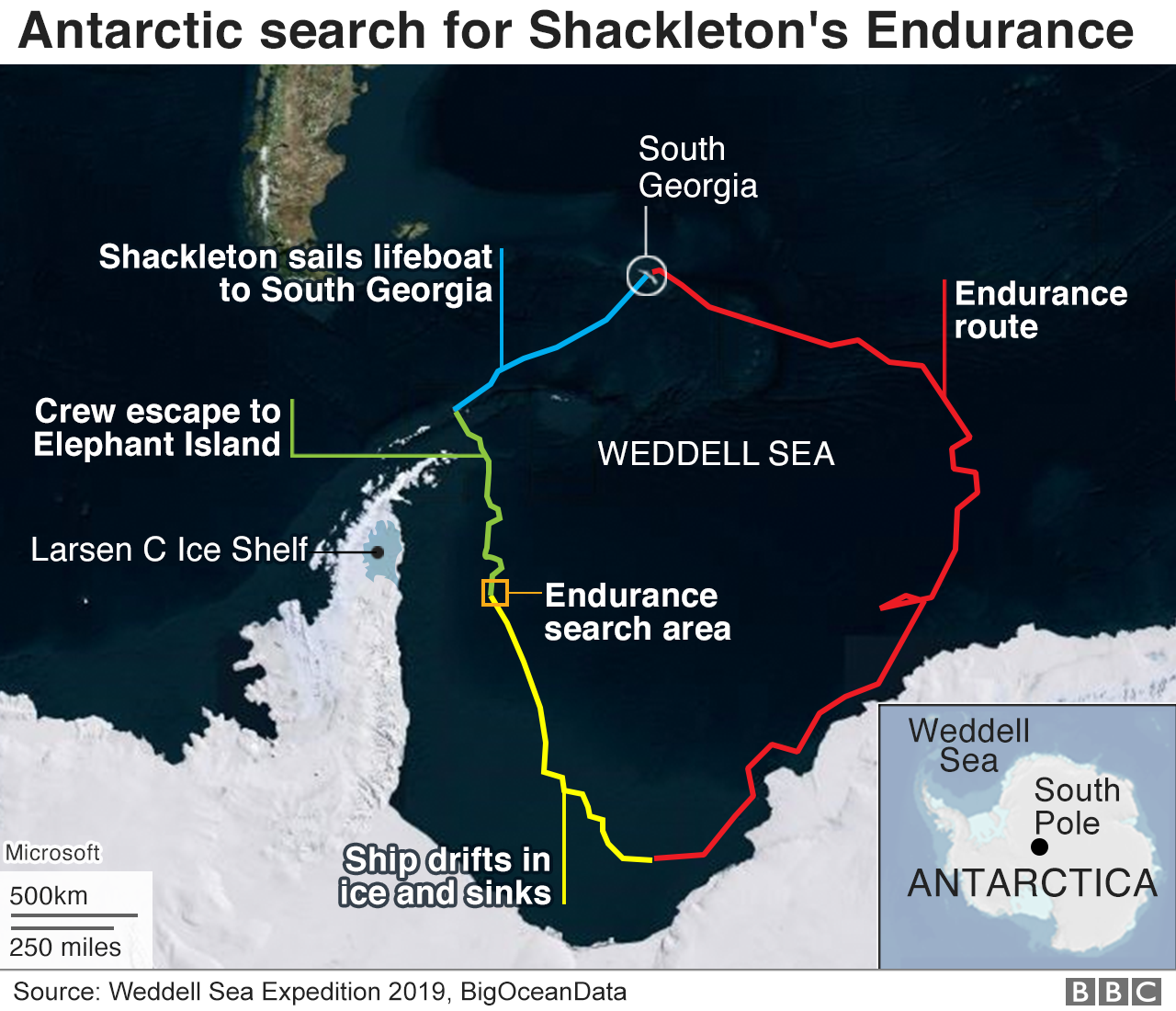 Shackleton map