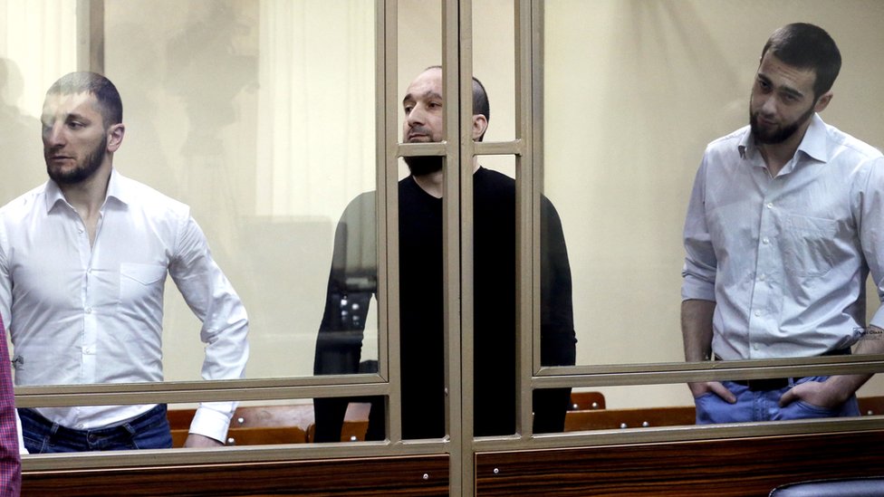 Russia's North Caucasus Military District Court convicts five men on terrorism charges