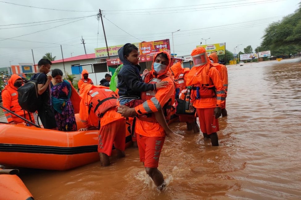 کولہ پور میں سیلاب