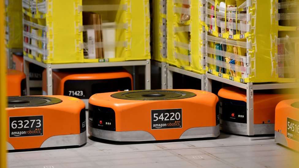 Amazon Robotics robots