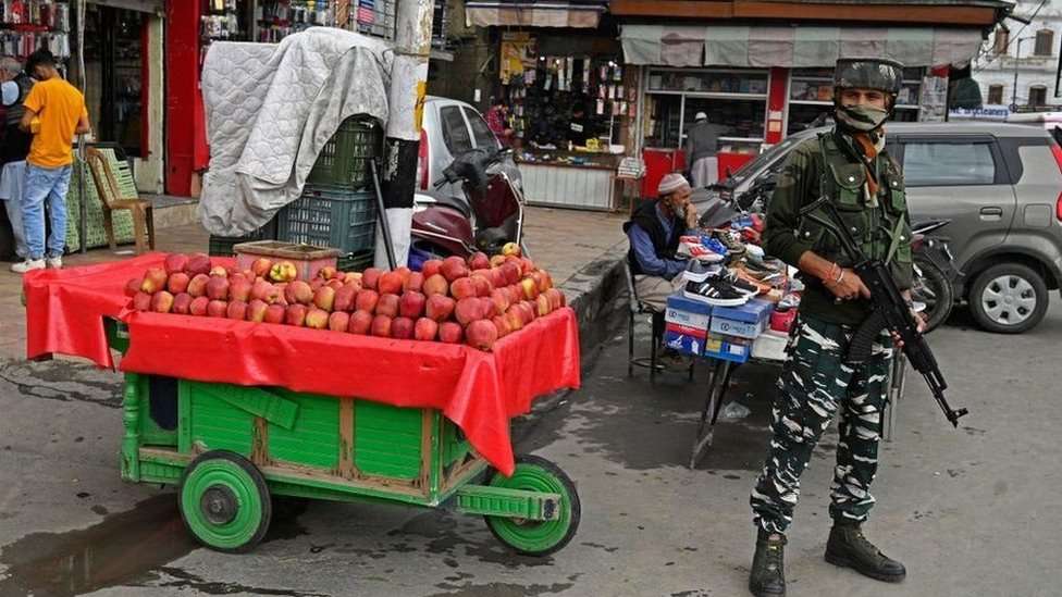 کشمیر، انڈیا، فوجی