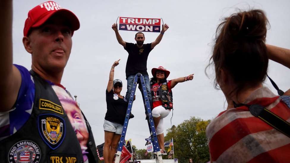 Trump supporters in Iowa