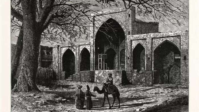 نادر شاہ کے مقبرے کی ایک تصویر