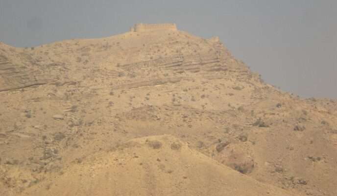 A view of Sher arh fortress