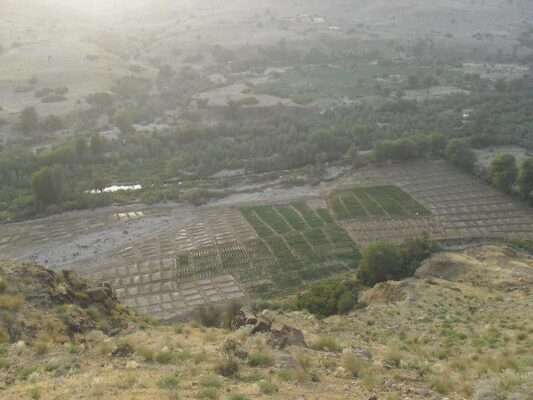 Ranii hill sream valley in Ranikot