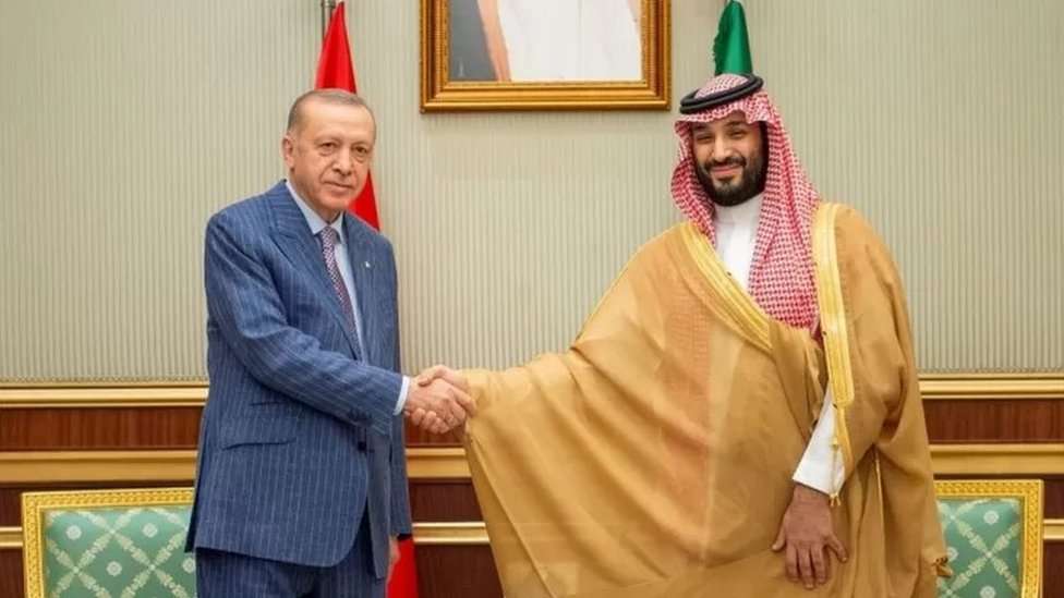 اردوان، سعودی ولی عہد محمد بن سلمان