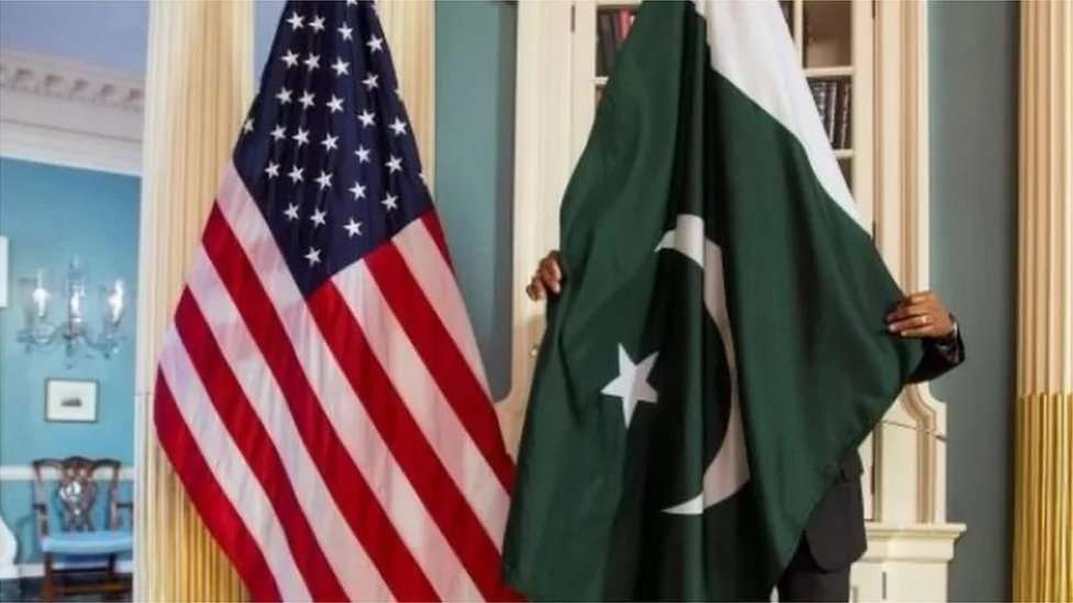 پاکستان امریکہ جھنڈے