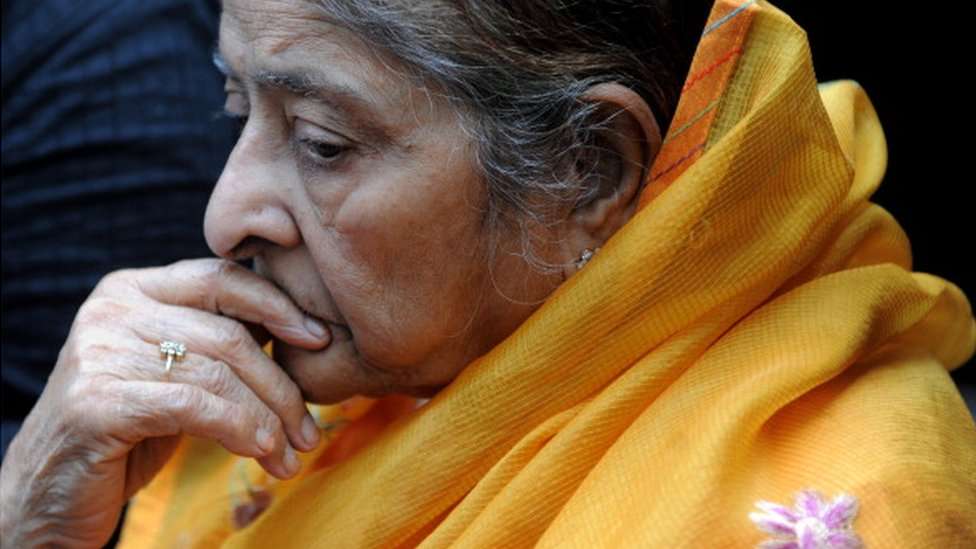 Zakia Jafri, wife of Ehsan Jafri