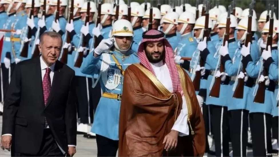 اردوغان اور محمد بن سلمان