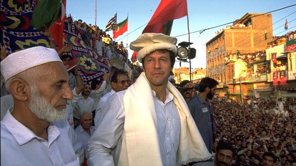عمران خان 1997 کی الیکشن مہم کے دوران