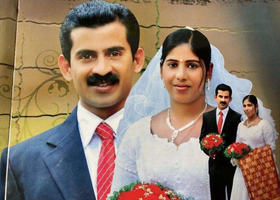 نمیشا پریا اور ٹونی تھامس کی شادی