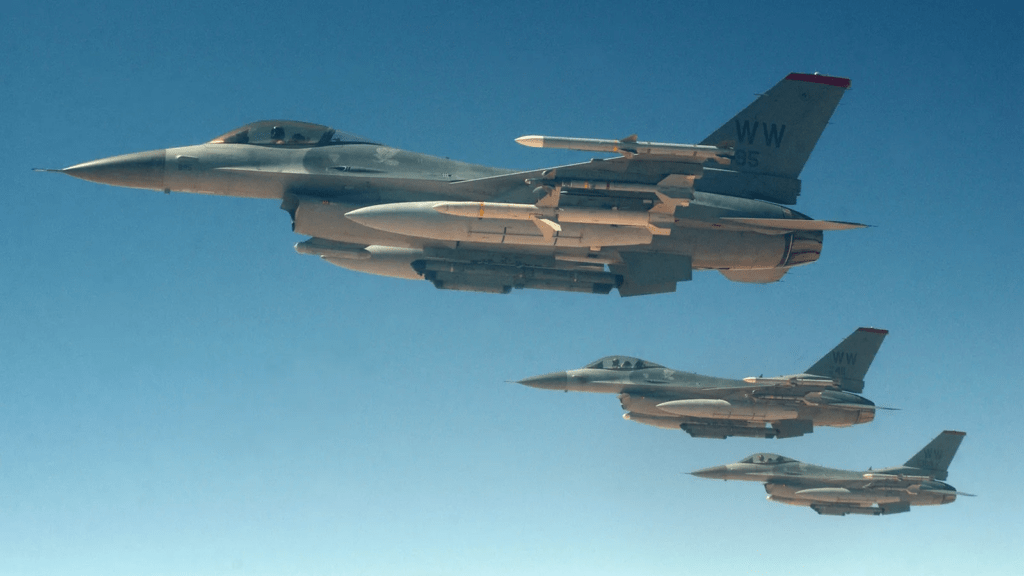 F16 jets