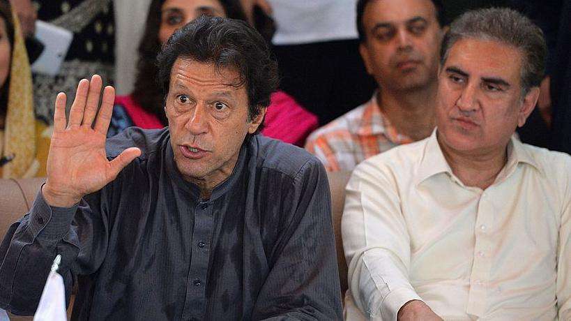 عمران خان، شاہ محمود قریشی