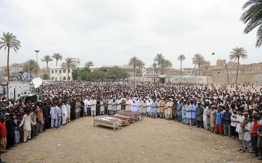 رحمان بلوچ کا جنازہ